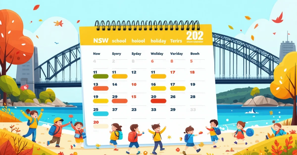 NSW School Holidays 2026: Complete Calendar & Term Dates