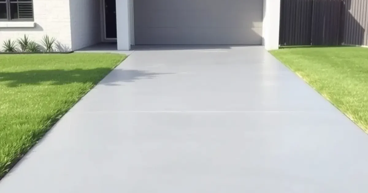 Concrete Driveway Cost in Australia (2026): Prices, Crossovers & Calculator