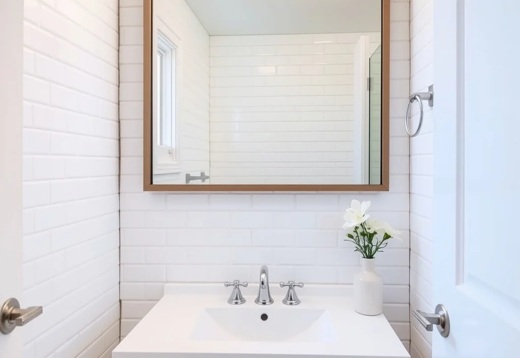 Renovating a bathroom for resale Neutral timeless renovated bathroom styled for resale value