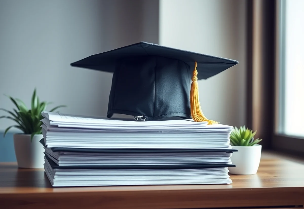 Completing professional accreditation Certificate folders representing the CPA Program or CA Program completed after an accounting degree