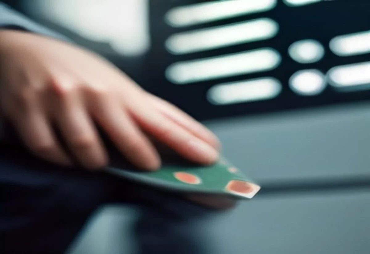 Loading a prepaid travel card before departure Loading money onto a prepaid travel card via phone app