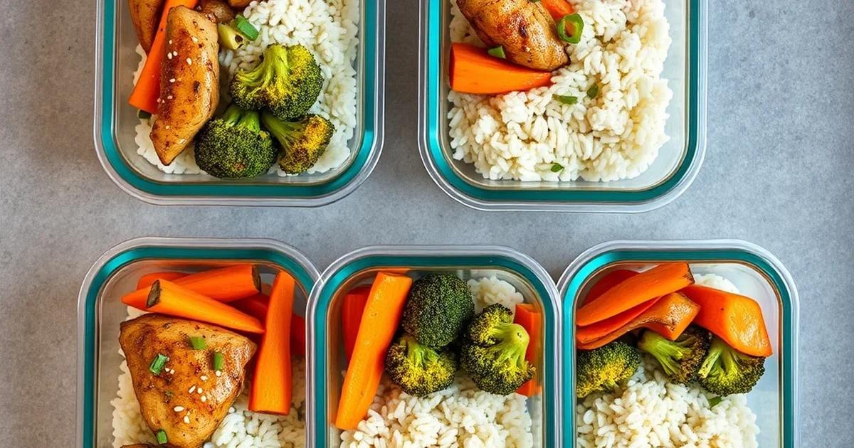 Best Meal Prep Recipe for a Busy Study Week: Chicken Bowls