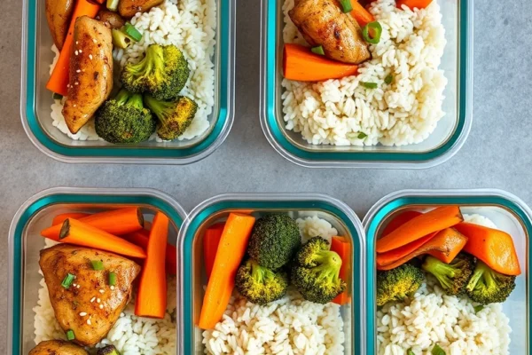 Best Meal Prep Recipe for a Busy Study Week: Chicken Bowls
