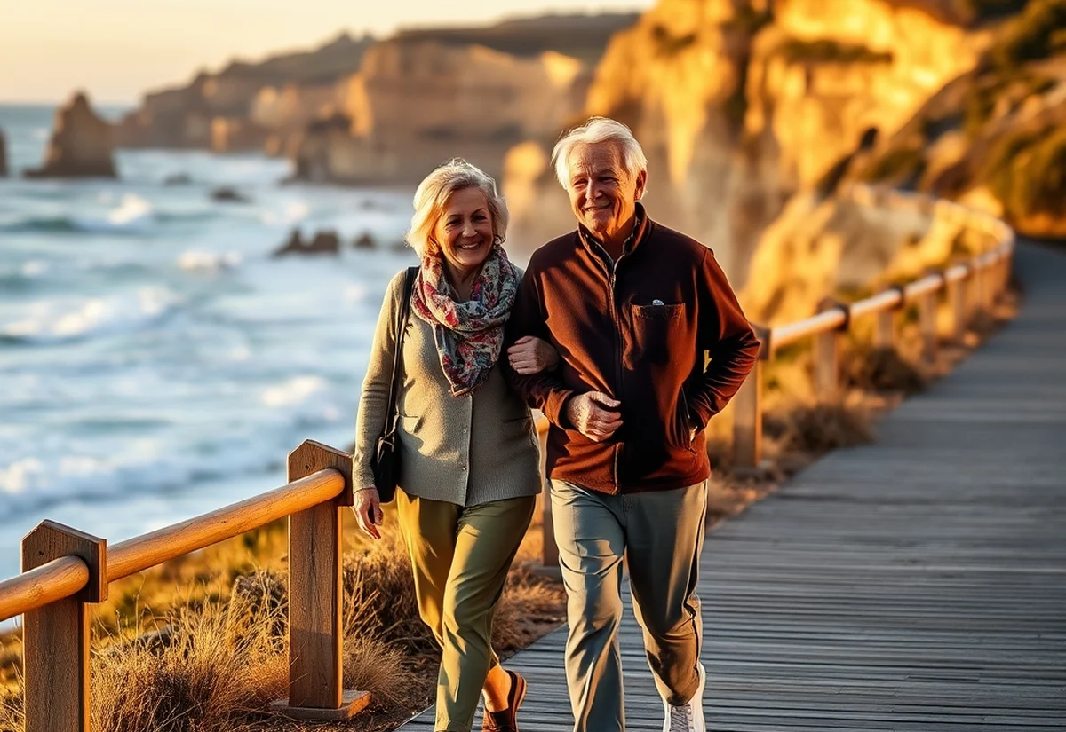 Senior parents enjoying life in Australia while on a parent visa pathway