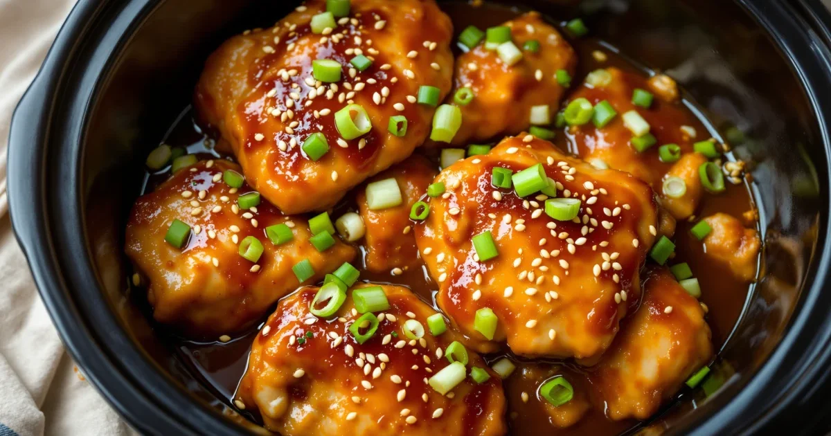Slow Cooker Honey Soy Chicken (Easy, Budget Recipe)