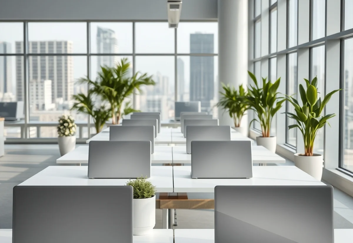 The accounting job market in Australia Modern office setting representing the accounting job market in Australia